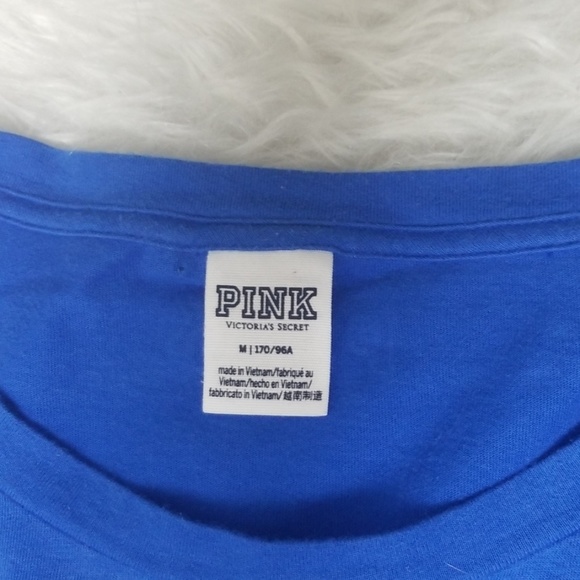 4th of July tee blue red white firewerk pink! Fireworks preppy lounge shirt - Picture 2 of 5